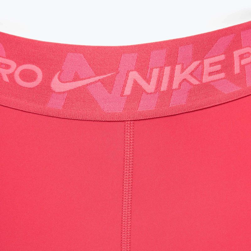 Trainings Shorts Damen Nike Pro Mid Rise 3" aster pink/pinksicle/hot punch/white 3