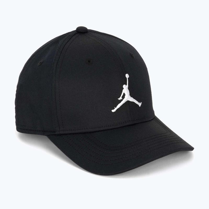 Basecap Jordan Rise Structured Curved-Bill schwarz/weiß