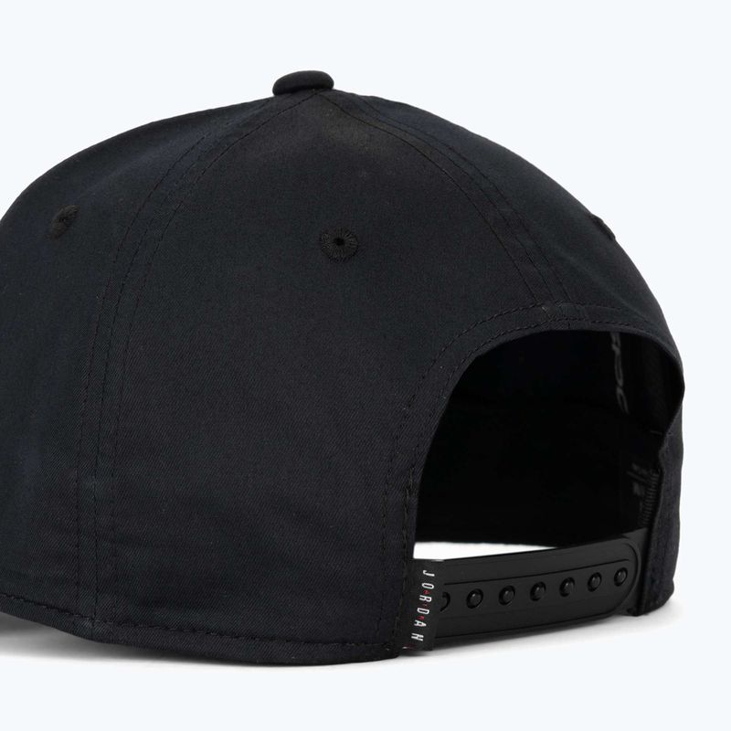 Basecap Jordan Rise Structured Curved-Bill schwarz/weiß 4