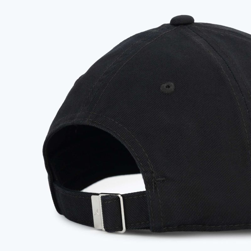 Baseballkappe Jordan Club Unstructured Curved-Bill schwarz/schwarz 4