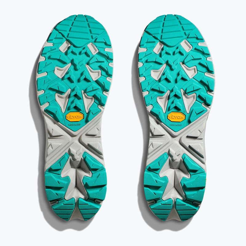 Herren-Wanderschuhe HOKA Trail Code GTX galactic grey/electric aqua 13