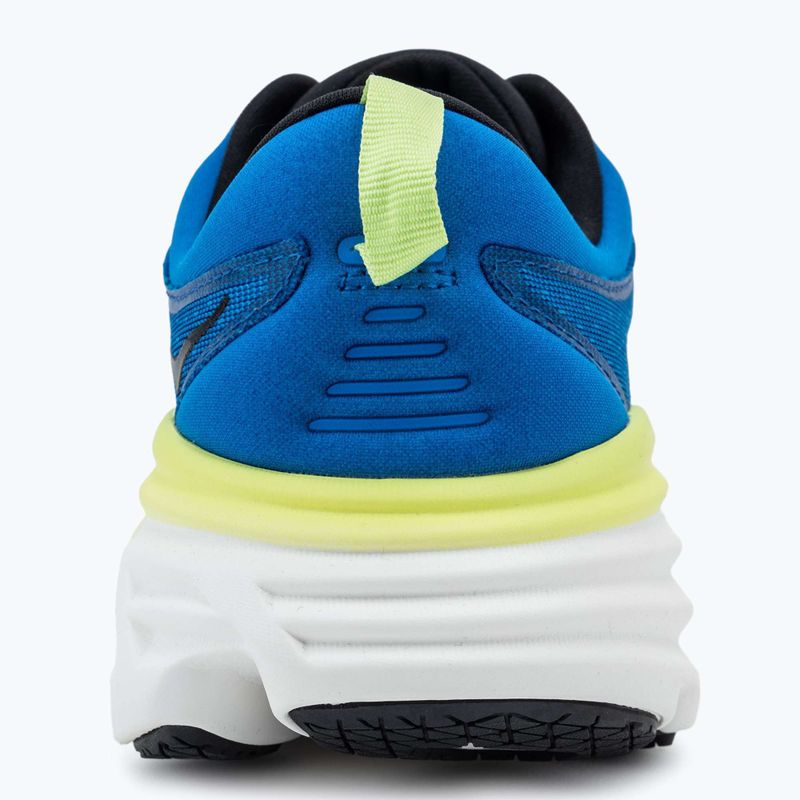 HOKA Bondi 8 electric cobalt/lettuce Herren Laufschuhe 6