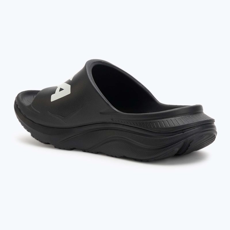 Schlappen Badeschuhe HOKA Ora Athletic Slide black/white 3