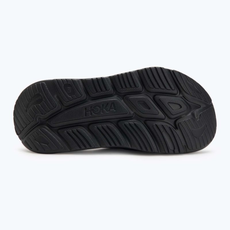 Schlappen Badeschuhe HOKA Ora Athletic Slide black/white 4