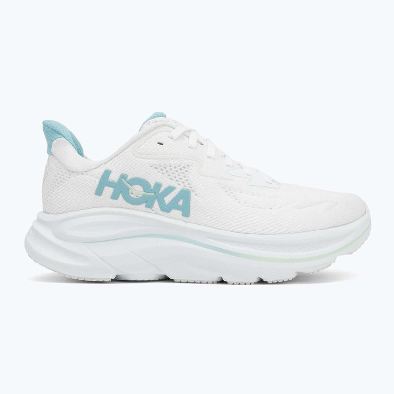 Damen Laufschuhe HOKA Clifton 10 weiß/cielo blau 2