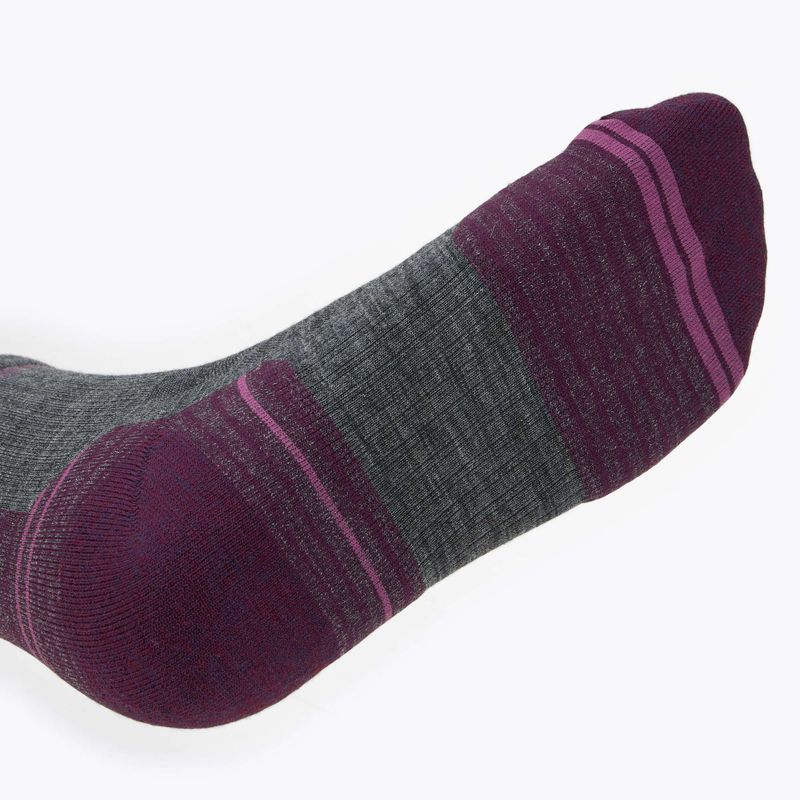 Socken Damen Samrtwool Hike Targeted Cushion Mid Crew medium gray 4