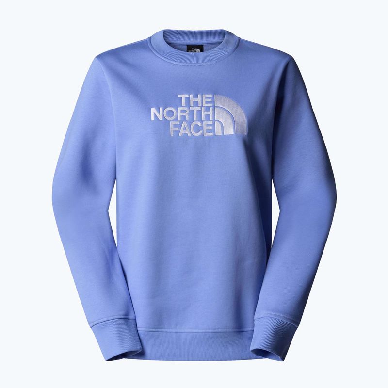 Hoodie Sweatshirt Damen The North Face Drew Peak Crew virtual blue/tnf white 4