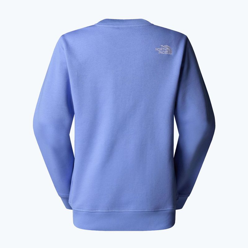 Hoodie Sweatshirt Damen The North Face Drew Peak Crew virtual blue/tnf white 5