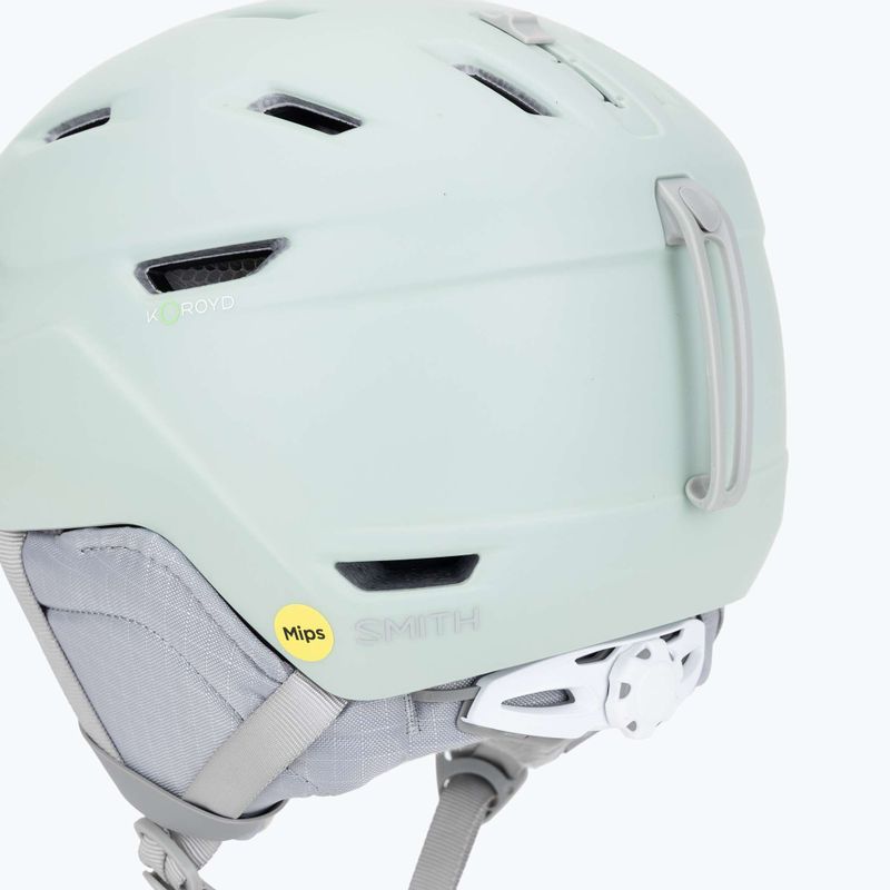 Skihelm Smith Mirage MIPS matte alpine ice 8