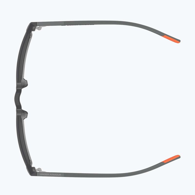 Under Armour Sportate S3 kristallgrau/graue Sonnenbrille 5