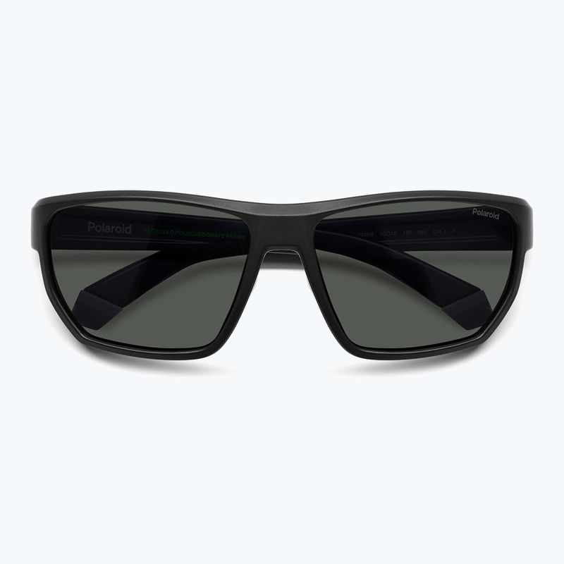 Polaroid PLD 7057/S mattschwarz/grau polarisierte Herren-Sonnenbrille 4