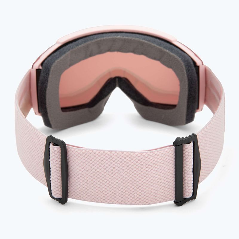 Skibrille Smith Squad carnation/chrp everyday rose gold mirror/clear 4