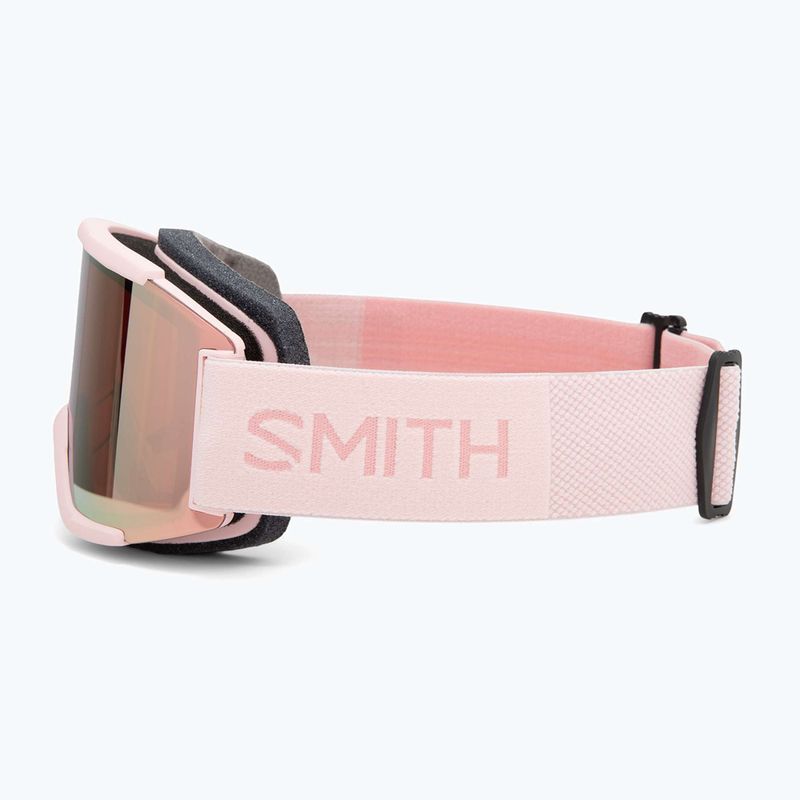 Skibrille Smith Squad carnation/chrp everyday rose gold mirror/clear 5