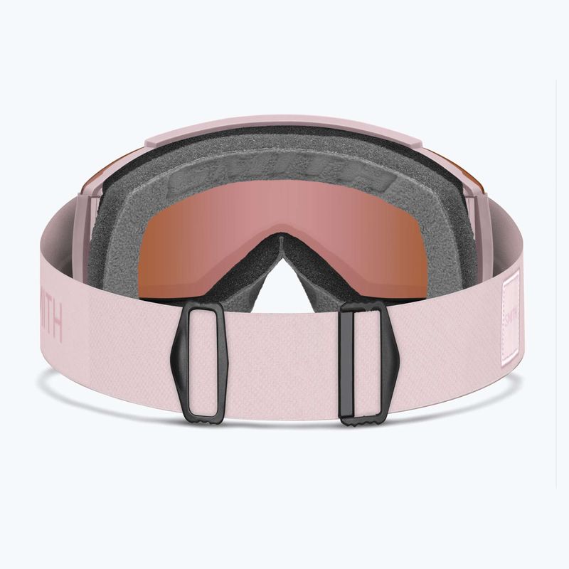 Skibrille Smith Squad carnation/chrp everyday rose gold mirror/clear 8