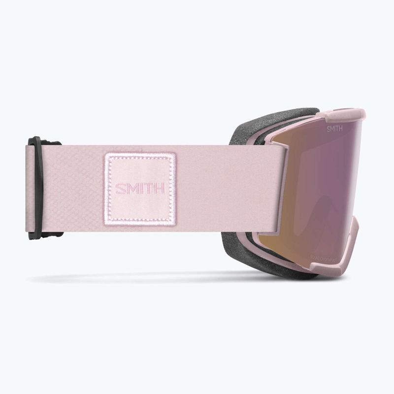 Skibrille Smith Squad carnation/chrp everyday rose gold mirror/clear 9