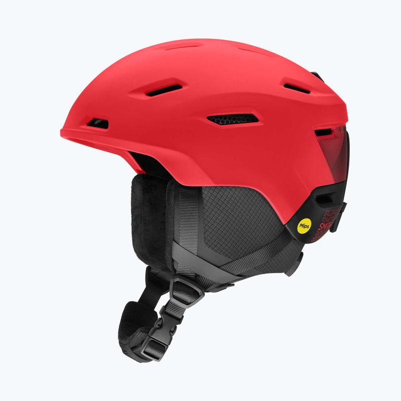 Skihelm Smith Descend MIPS matte patrol/black 10