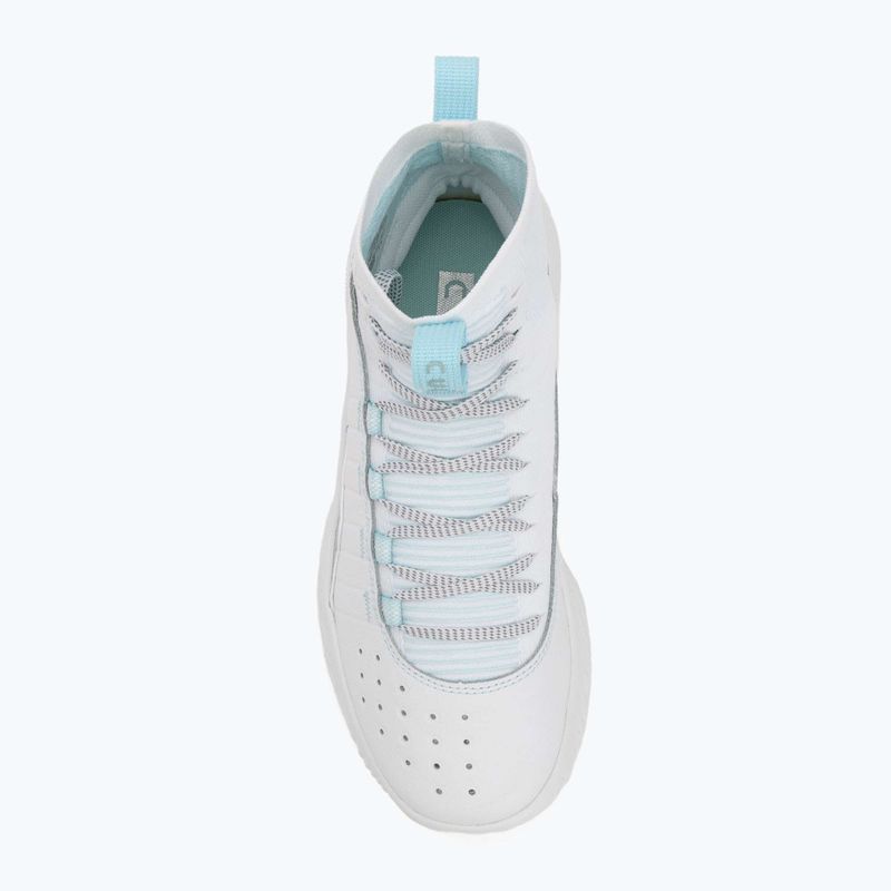 Under Armour CURRY 4 FLOTRO Basketball Schuhe weiß/stream/metallic silber 5