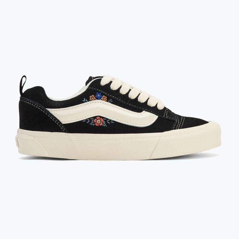Schuhe Vans Knu Skool black floral 2