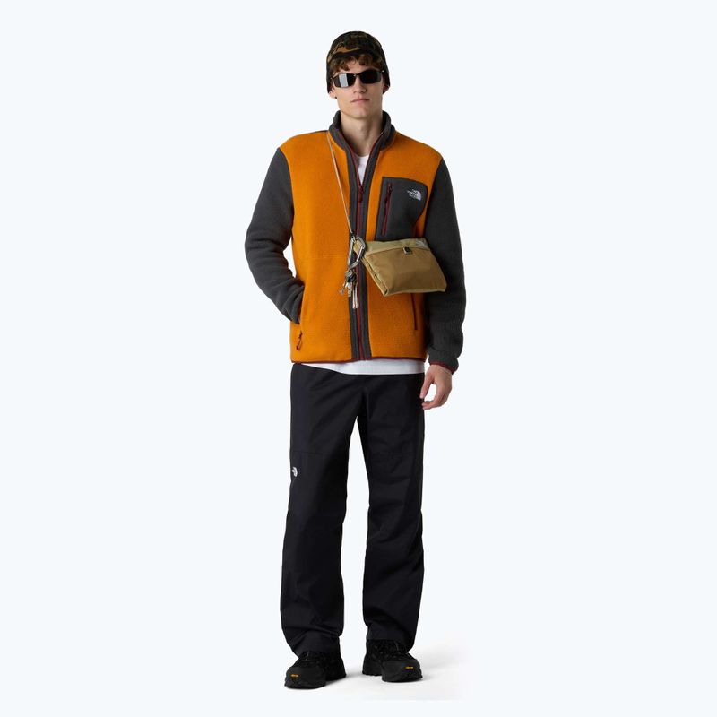 Hoodie Sweatshirt Herren The North Face Yumiori Full Zip agate orange/asphalt grey 2