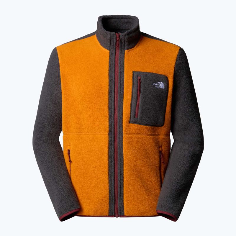 Hoodie Sweatshirt Herren The North Face Yumiori Full Zip agate orange/asphalt grey 5