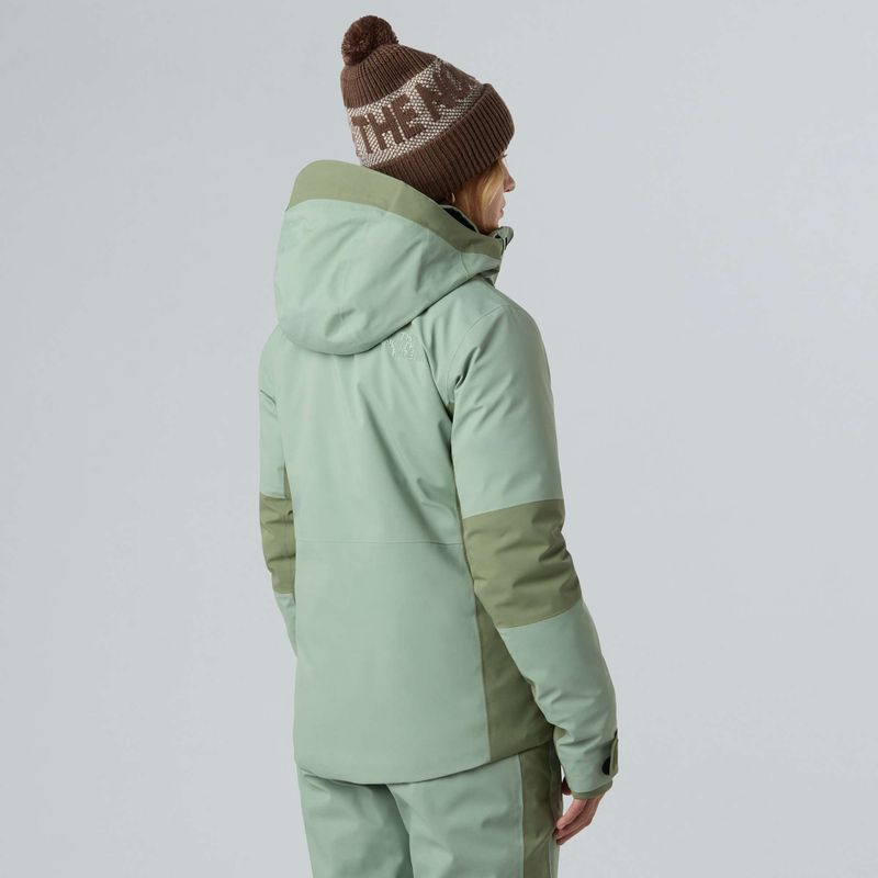 Skijacke Damen The North Face Lenado slate moss/bark mist 3