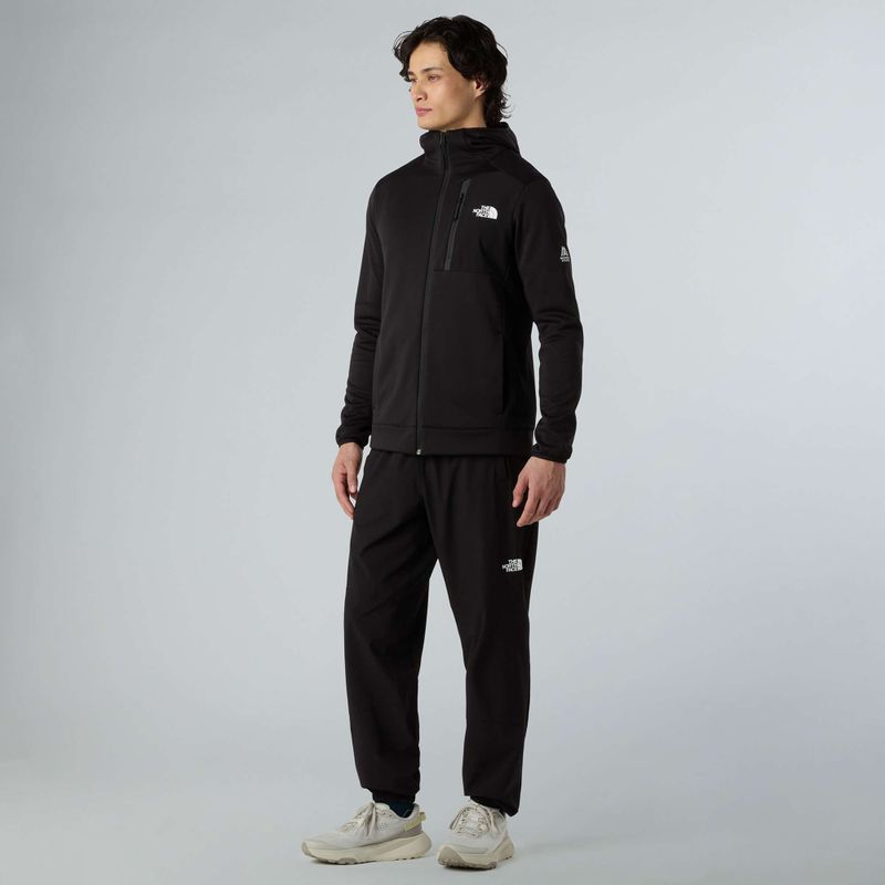 Hoodie Sweatshirt Herren The North Face Mountain Athletics Fleece Full Zip black 2