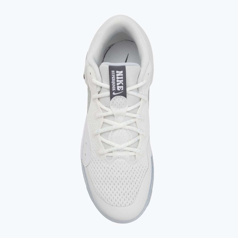 Volleyballschuhe Nike Hyperquick Court Flight SE summit white/metallic silver/pure platinum 5