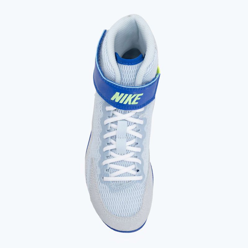 Kinder-Wrestlingschuhe Nike Speedsweep VIII GS blue tint/hyper royal/lime blast/white 5