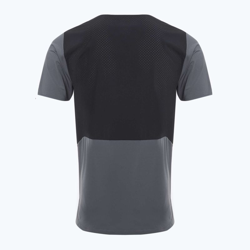 Herren New Balance Race Day graphitfarbenes Laufshirt 2