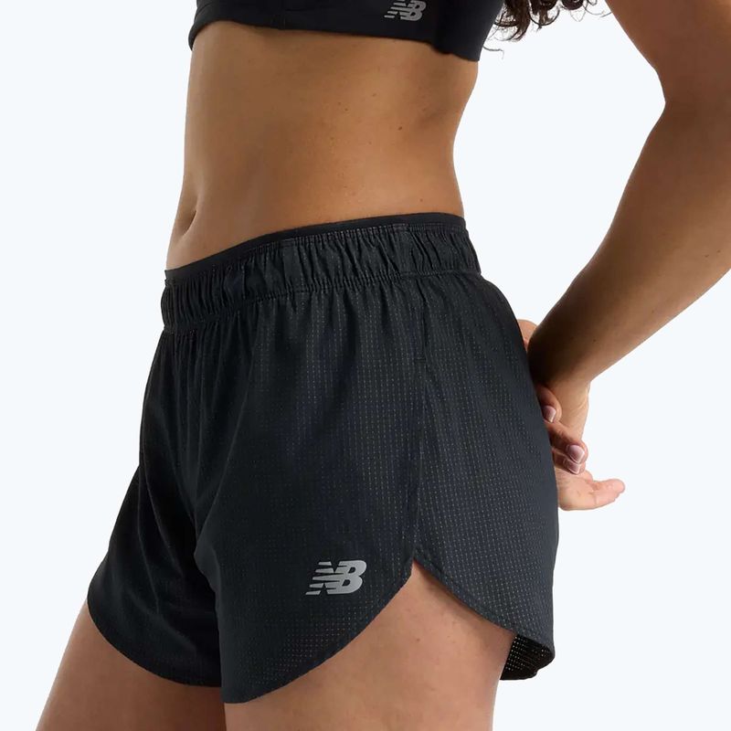 Damen Laufshorts New Balance Rc Ultra Light schwarz 5