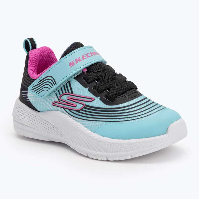 Kinderschuhe SKECHERS Microspec Advance aqua/purple