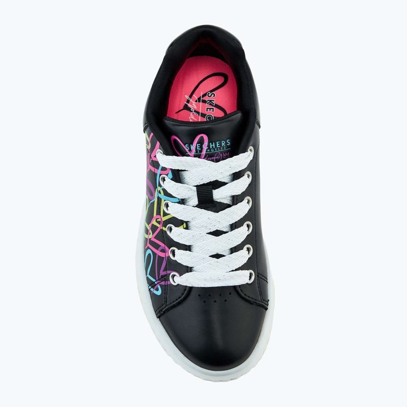 Kinderschuhe SKECHERS Hi Ridge Heart Takeover black/multicolor 5