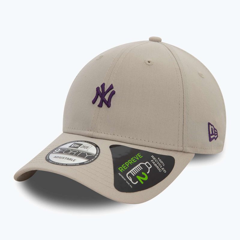 Basecap New Era Repreve Mini Logo 9FORTY New York Yankees light beige 2