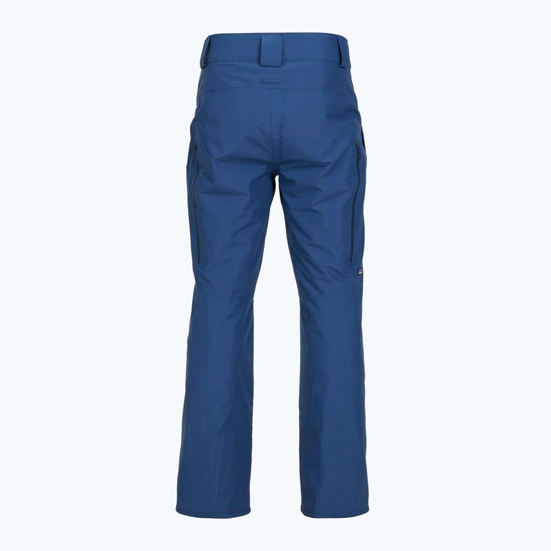 Herren Patagonia Isolierte Powder Town Skihose clement blau 2