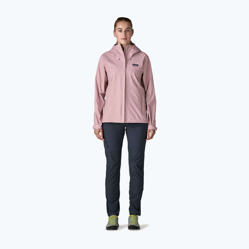 Damen-Regenjacke Patagonia Torrentshell 3L Rain quiet violet 2