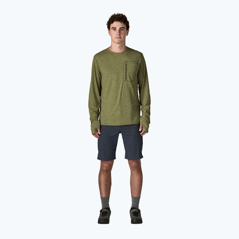 Longsleeve Herren Patagonia Capilene Cool Sun caper green/buckhorn green x-dye 2