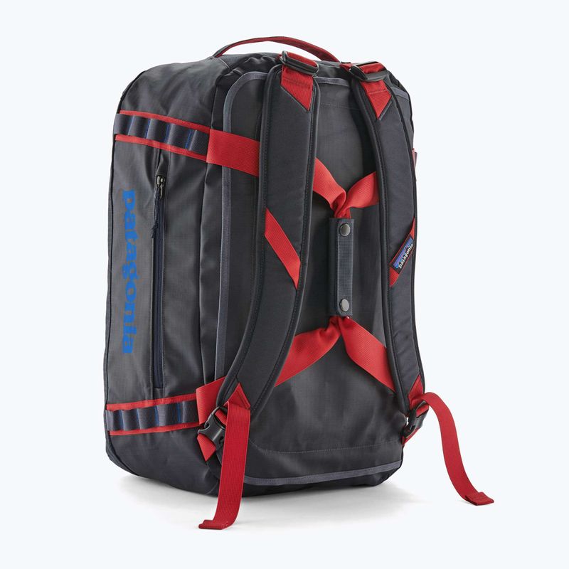 Reisetasche Patagonia Black Hole Duffel 40 l smulder blue/amanita red 2