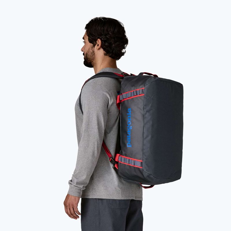 Reisetasche Patagonia Black Hole Duffel 40 l smulder blue/amanita red 3
