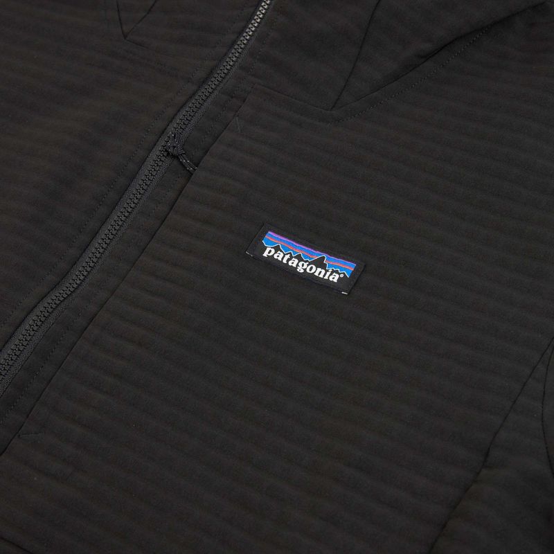 Softshell Jacke Herren Patagonia R1 TechFace Hoody black 4