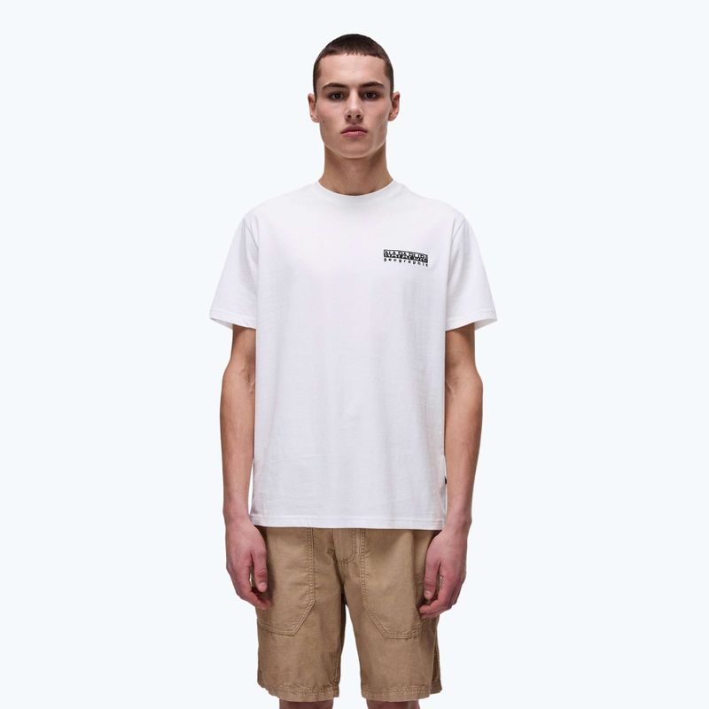 Shirt Herren Napapijri S-Vignonil Back white heron