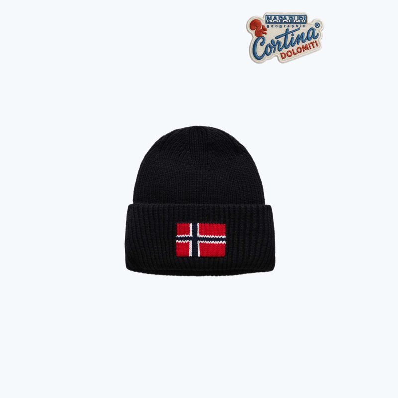 Wintermütze Herren Napapijri F-Evei black beauty