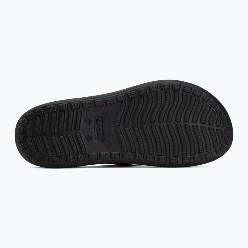 Zehentrenner Crocs Yukon Vista II Leather black/black 4
