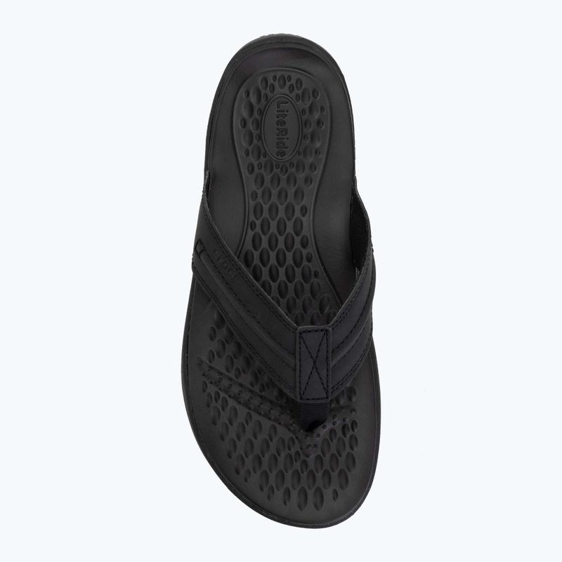 Zehentrenner Crocs Yukon Vista II Leather black/black 5