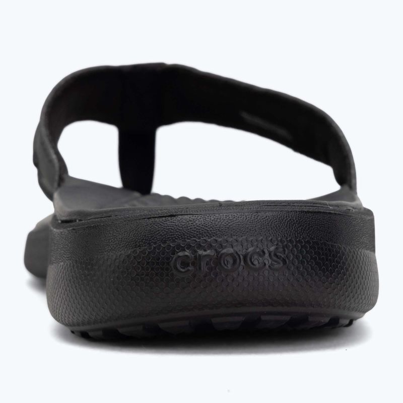 Zehentrenner Crocs Yukon Vista II Leather black/black 6