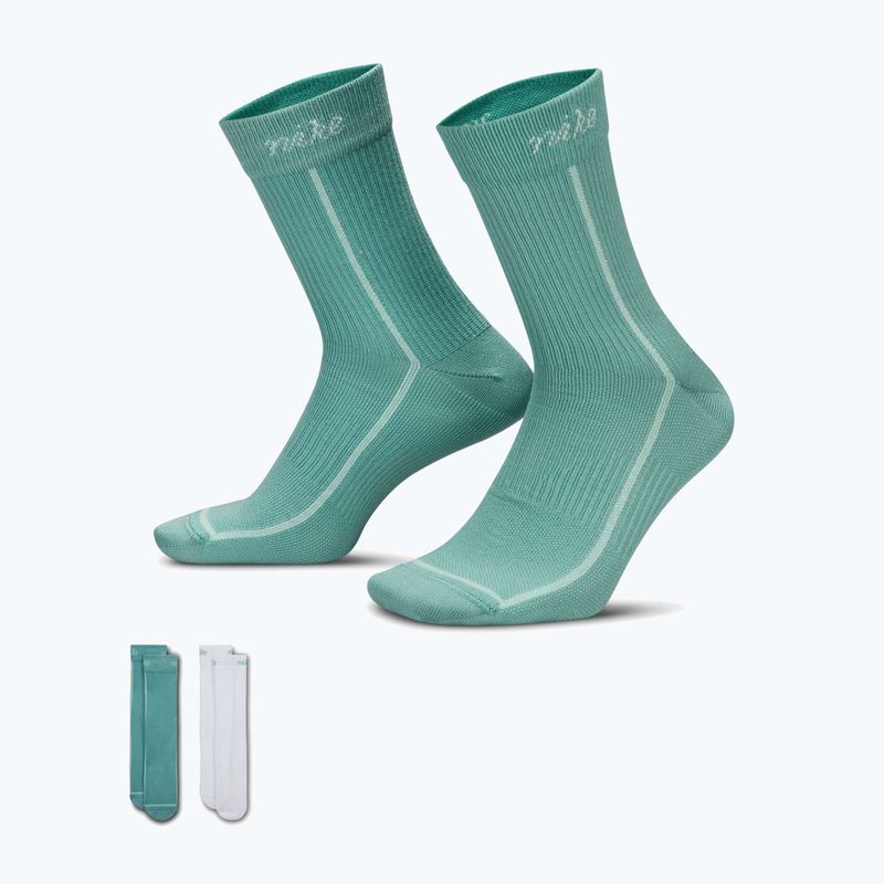 Damensocken Nike Everyday Plus Lightweight Crew 2 Paare multi-color/904 3