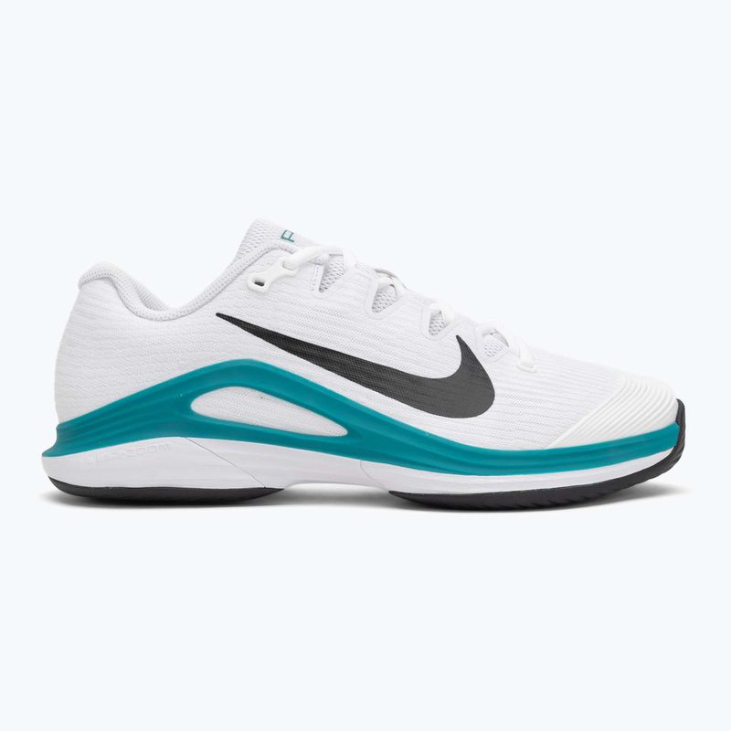Herren Tennisschuhe Nike Vapor 12 weiß / schwarz / radiant emerald 2