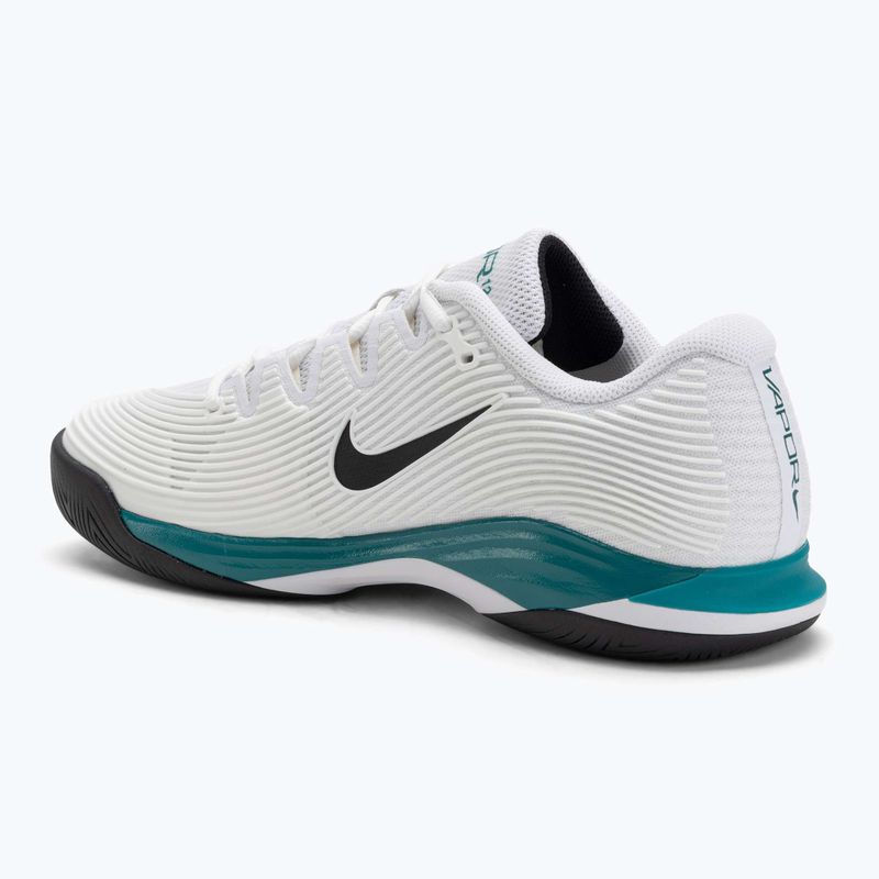 Herren Tennisschuhe Nike Vapor 12 weiß / schwarz / radiant emerald 3
