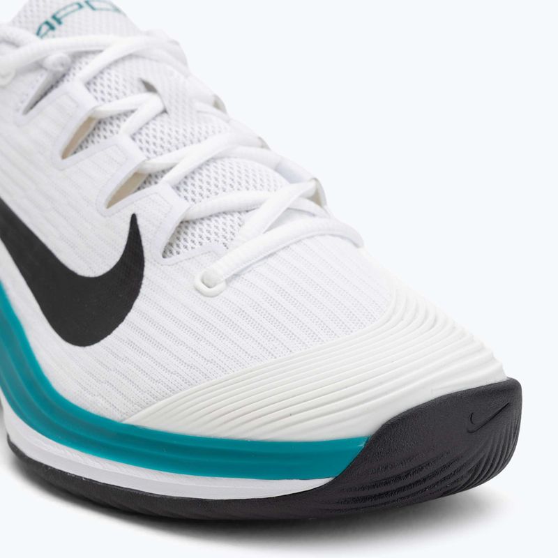 Herren Tennisschuhe Nike Vapor 12 weiß / schwarz / radiant emerald 7