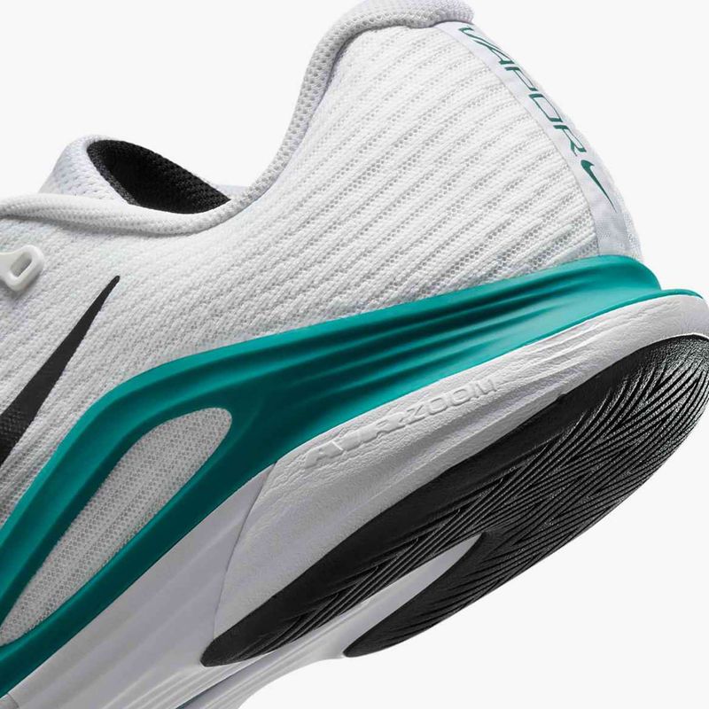 Herren Tennisschuhe Nike Vapor 12 weiß / schwarz / radiant emerald 9