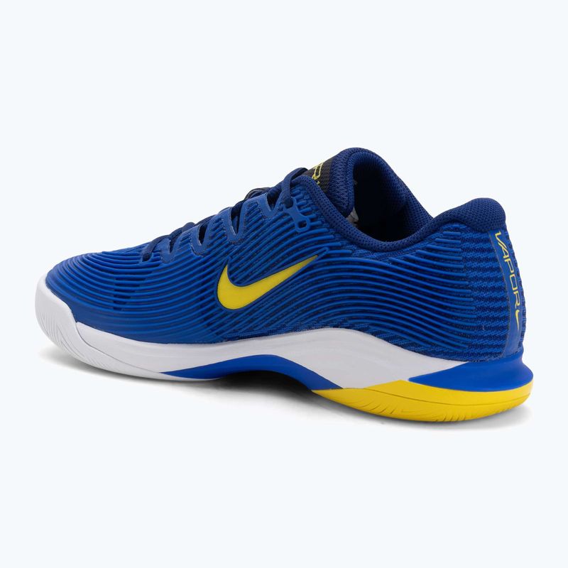 Herren Tennisschuhe Nike Vapor 12 Racer Blau / Lightening / Deep Royal Blau 3